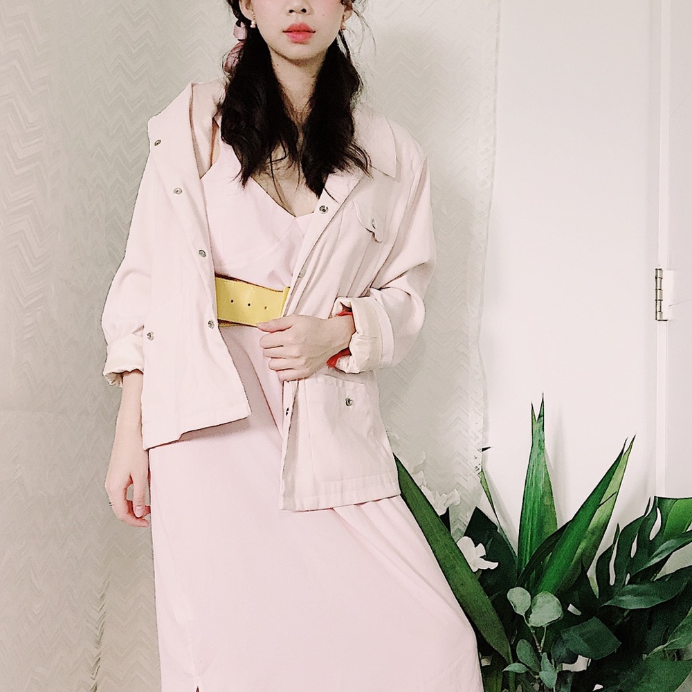 Pink Thrifted jacket